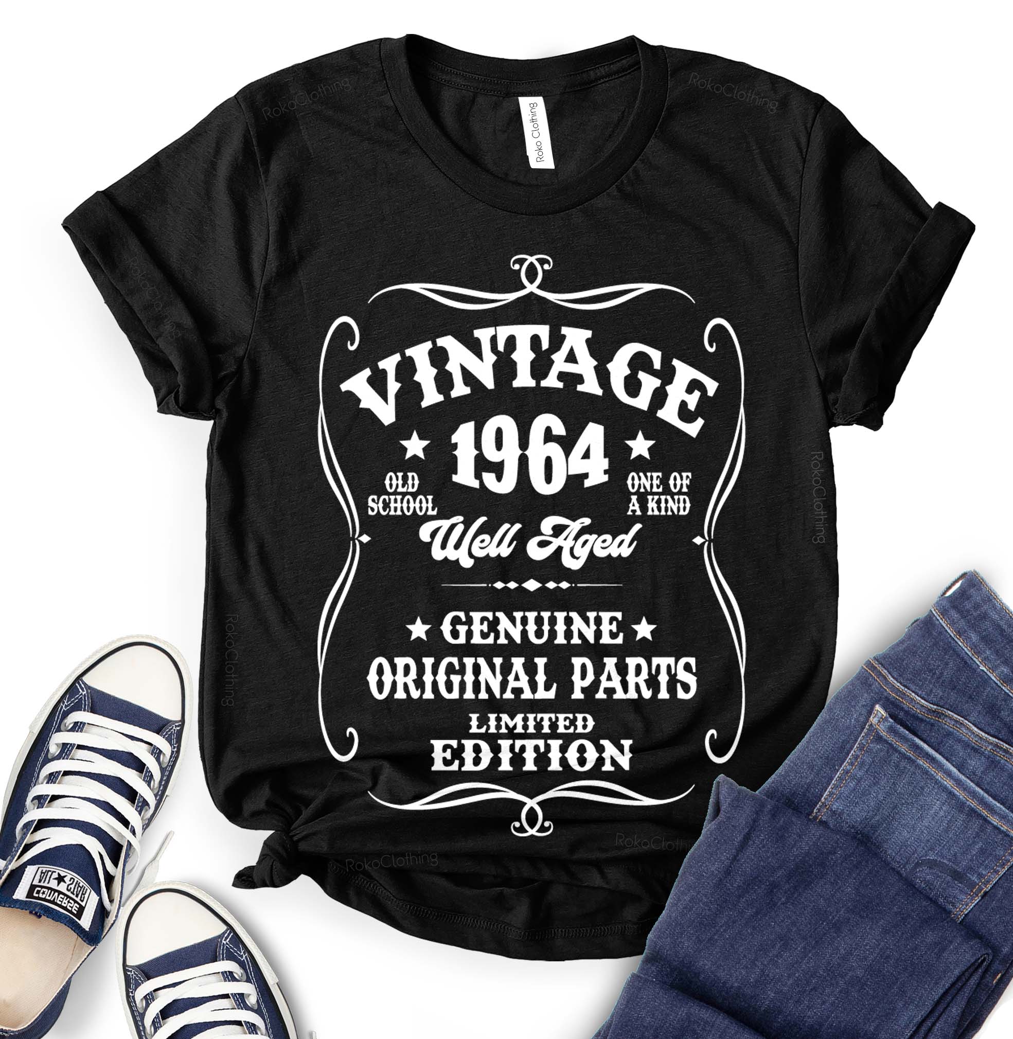 Vintage Well Aged 1964 T-Shirt - 60th Birthday Gift Idea