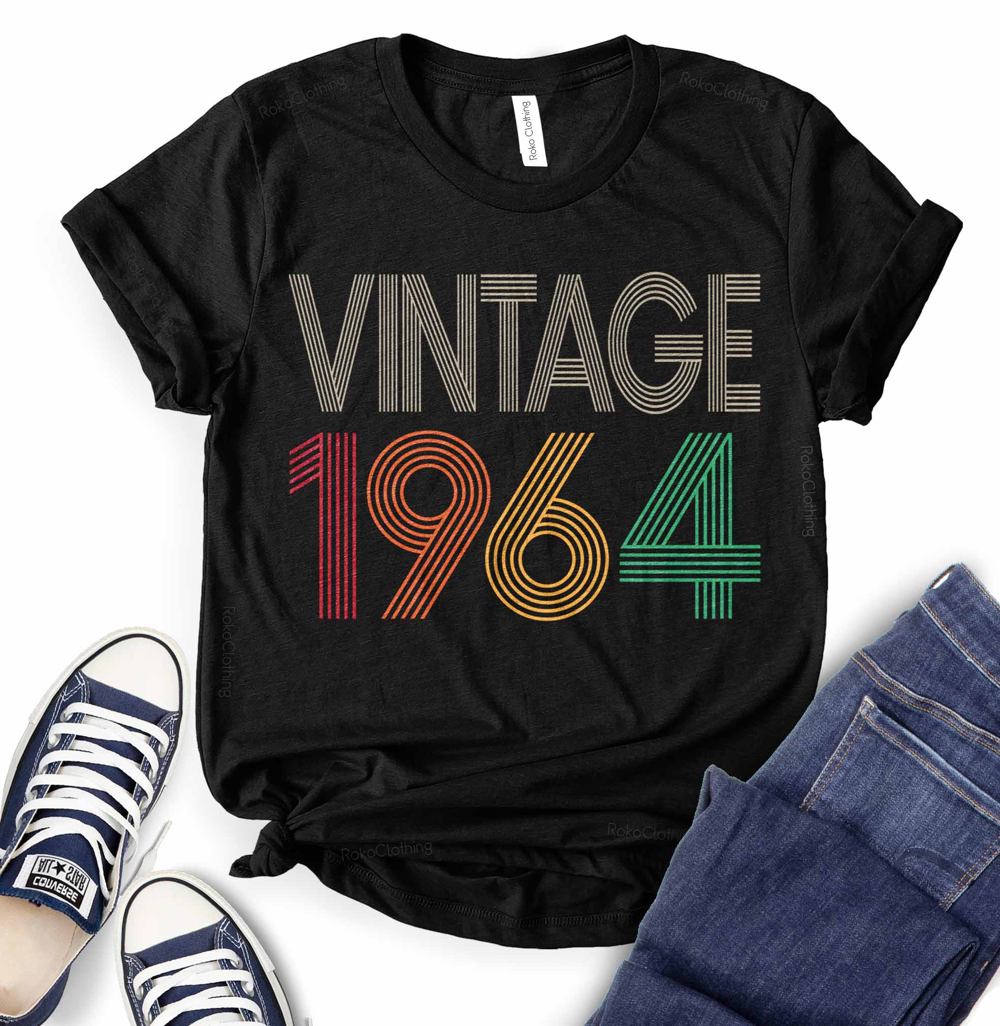 Vintage 1964 T-Shirt - 60th Birthday Gift Idea