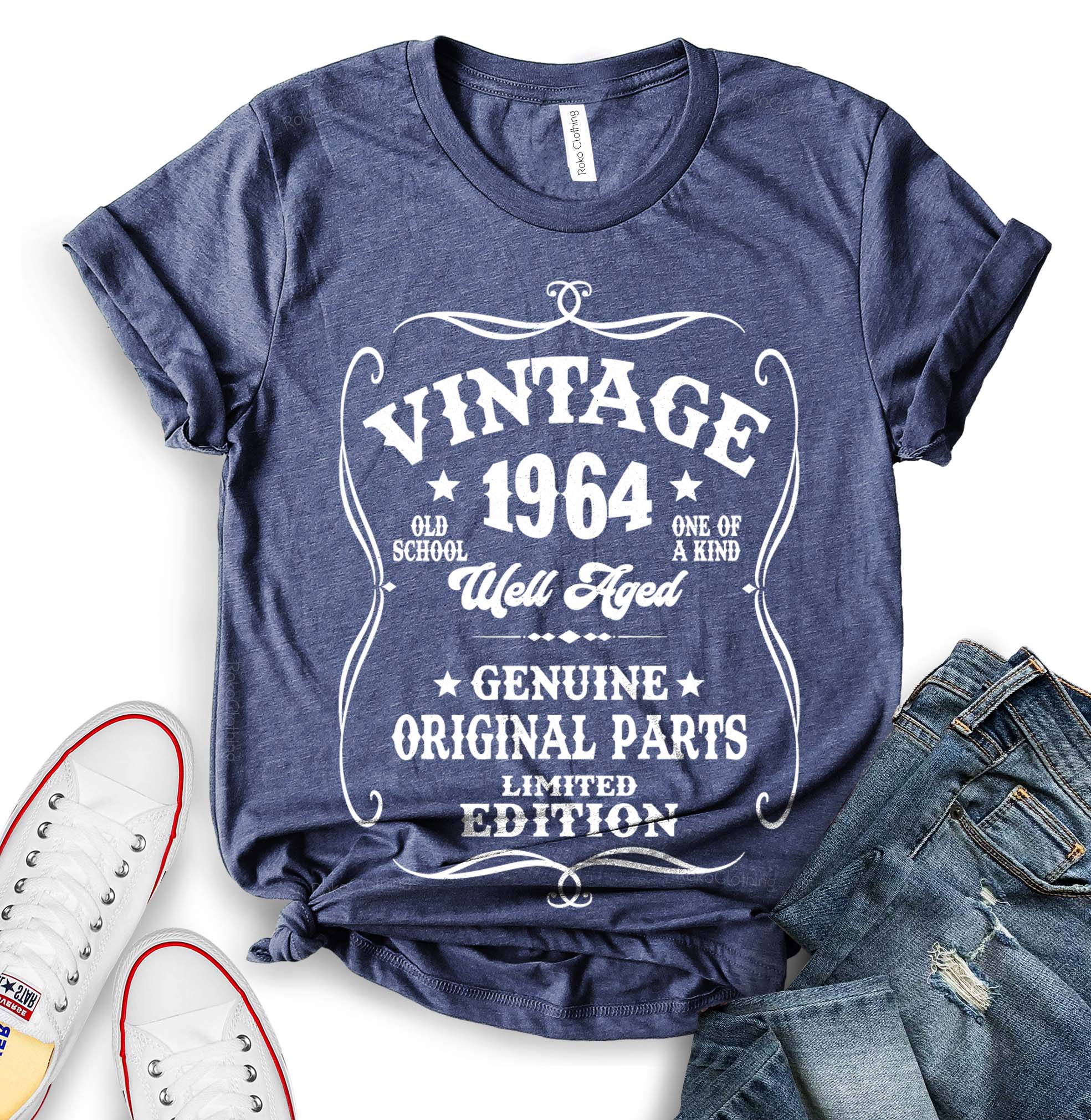Vintage Well Aged 1964 T-Shirt - 60th Birthday Gift Idea