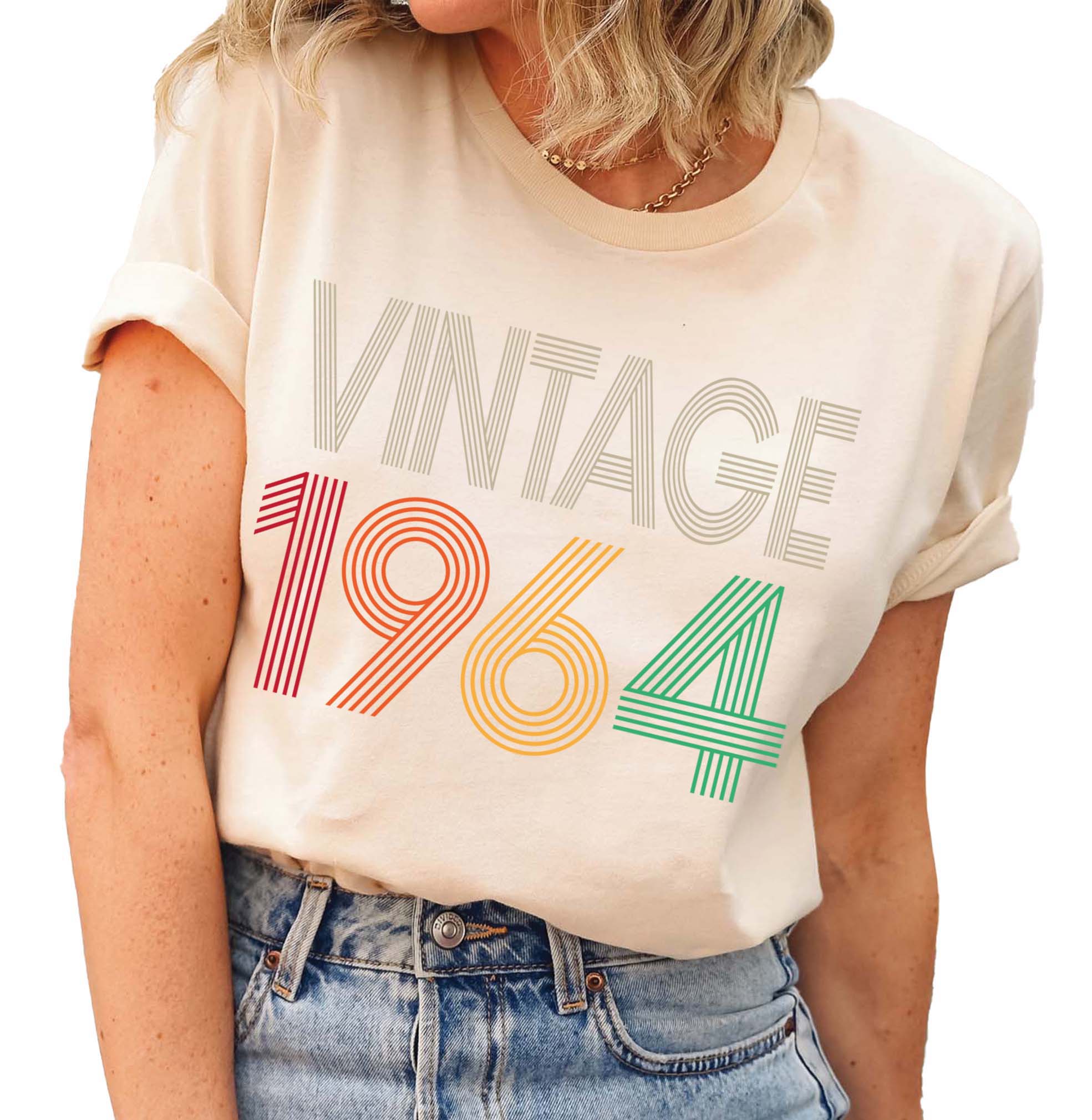 Vintage 1964 T-Shirt - 60th Birthday Gift Idea – Roko Clothing Store