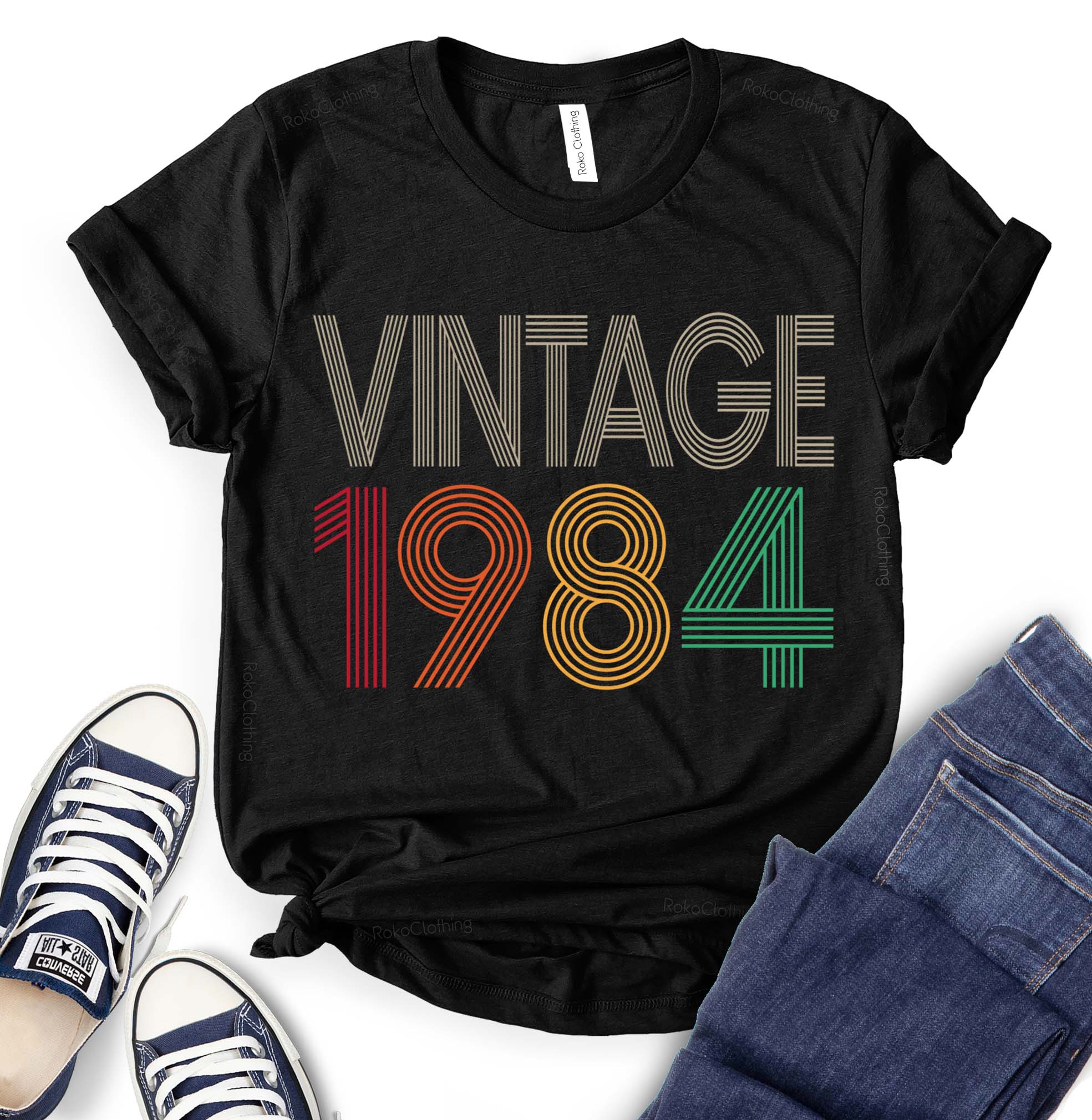 Vintage 1984 T-Shirt - 40th Birthday Gift Idea