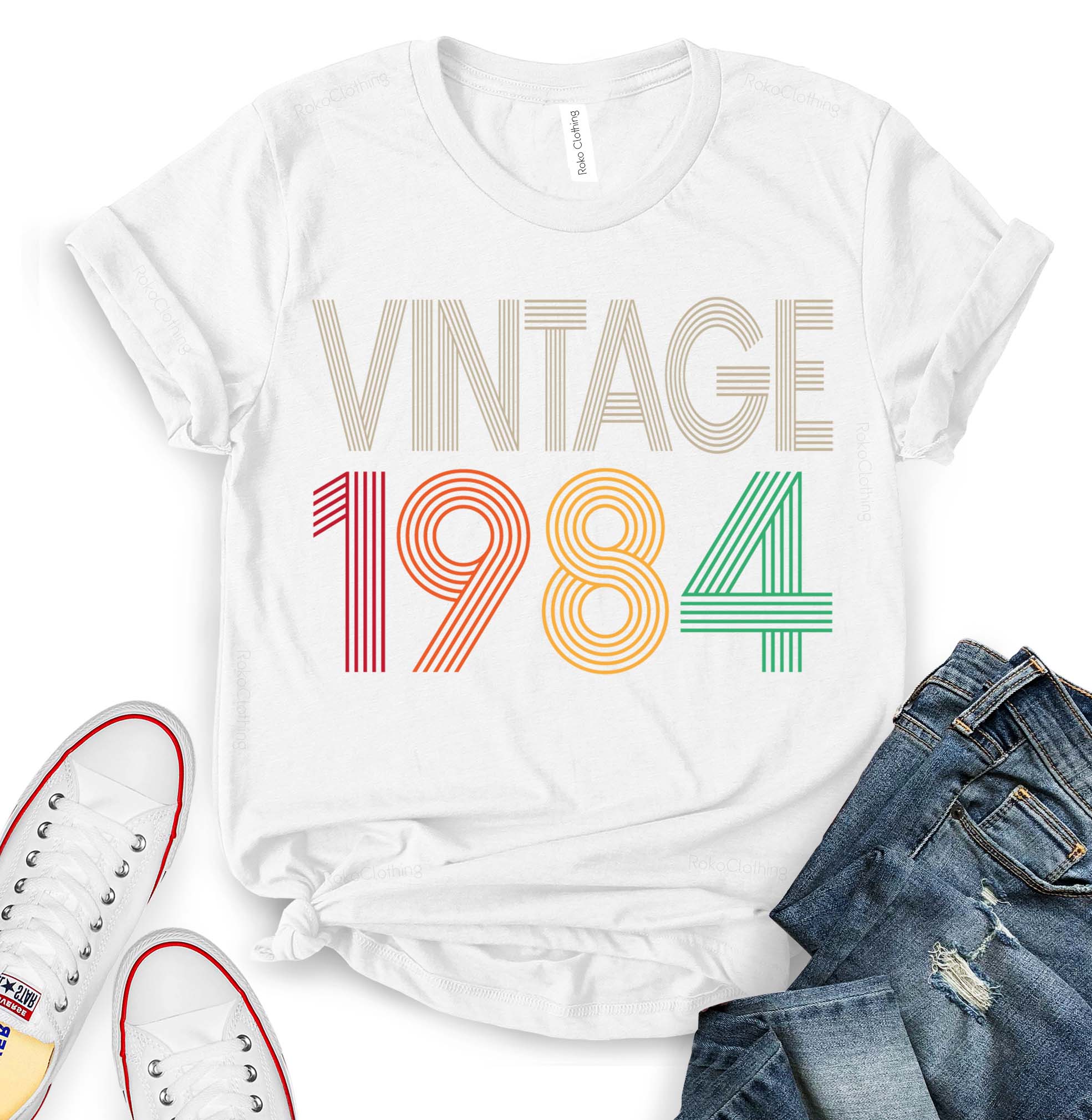 Vintage 1984 T-Shirt - 40th Birthday Gift Idea