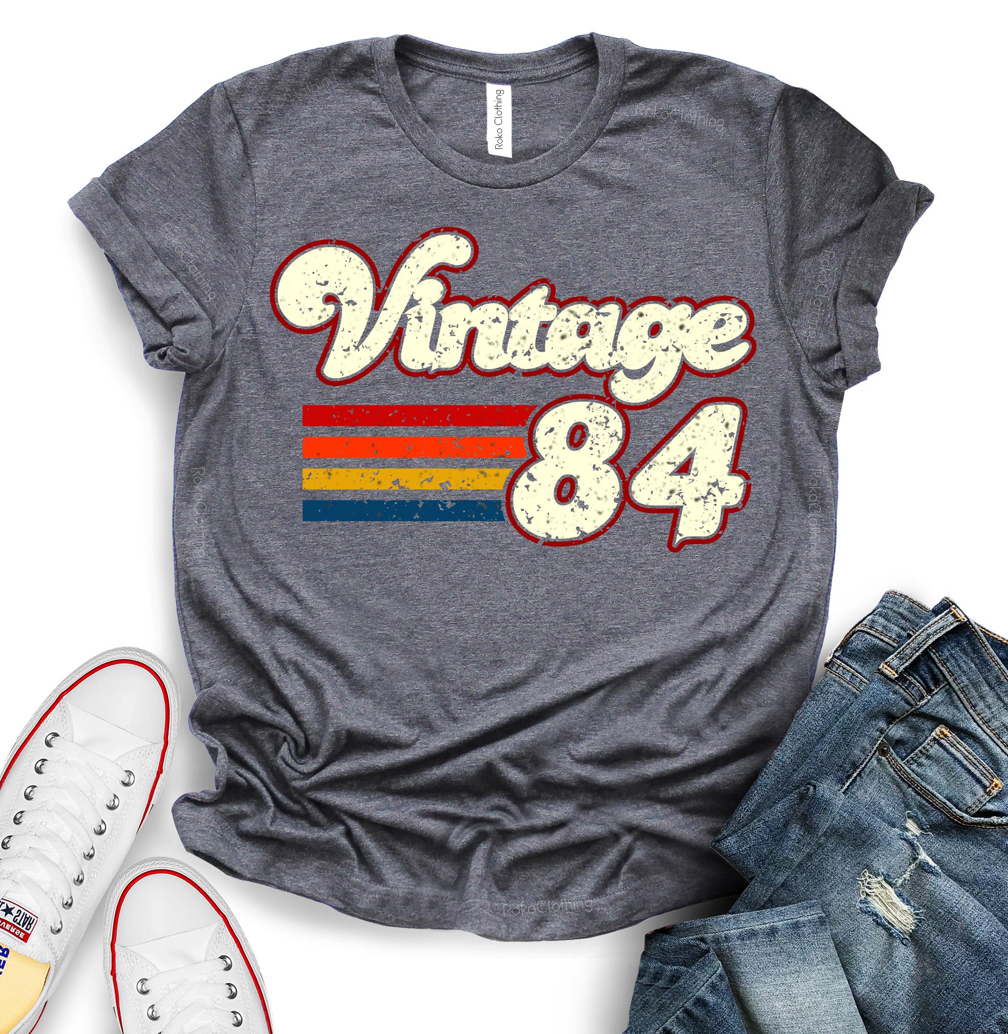 Vintage 84 T-shirt - Birthday Ideas for 40th
