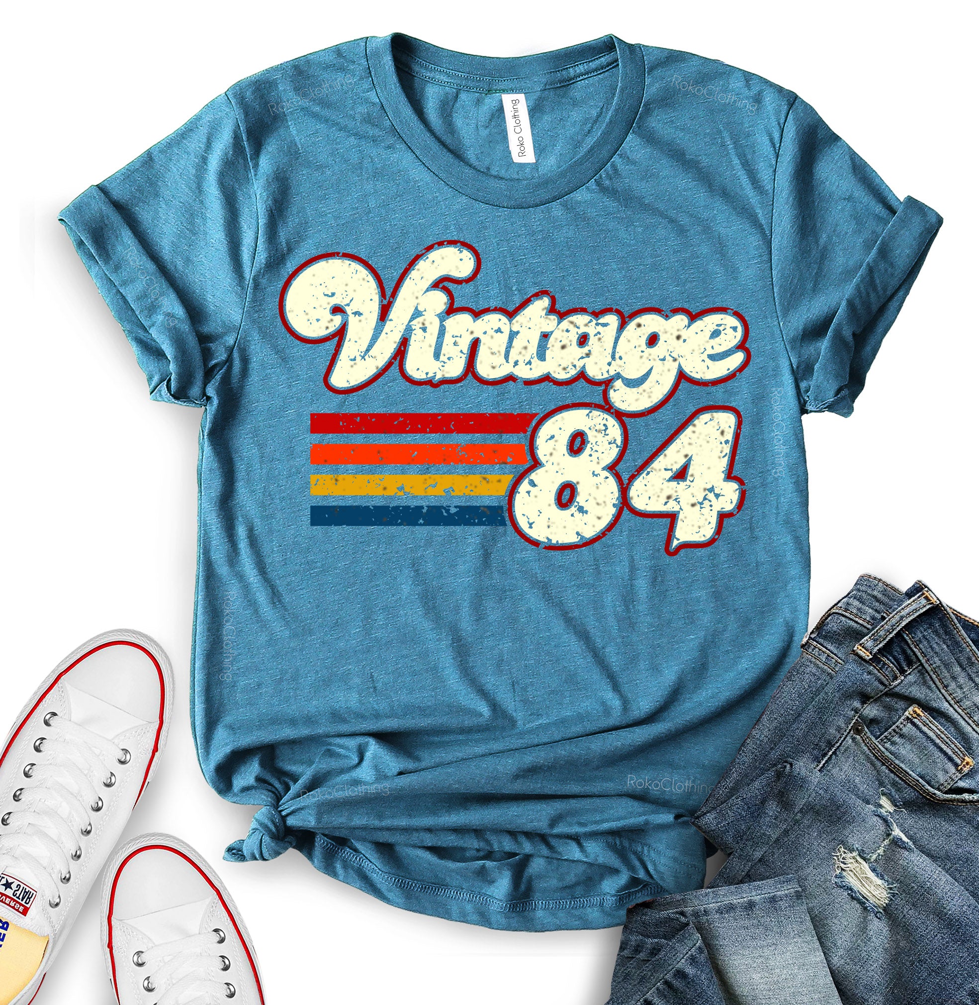 Vintage 84 T-shirt - Birthday Ideas for 40th
