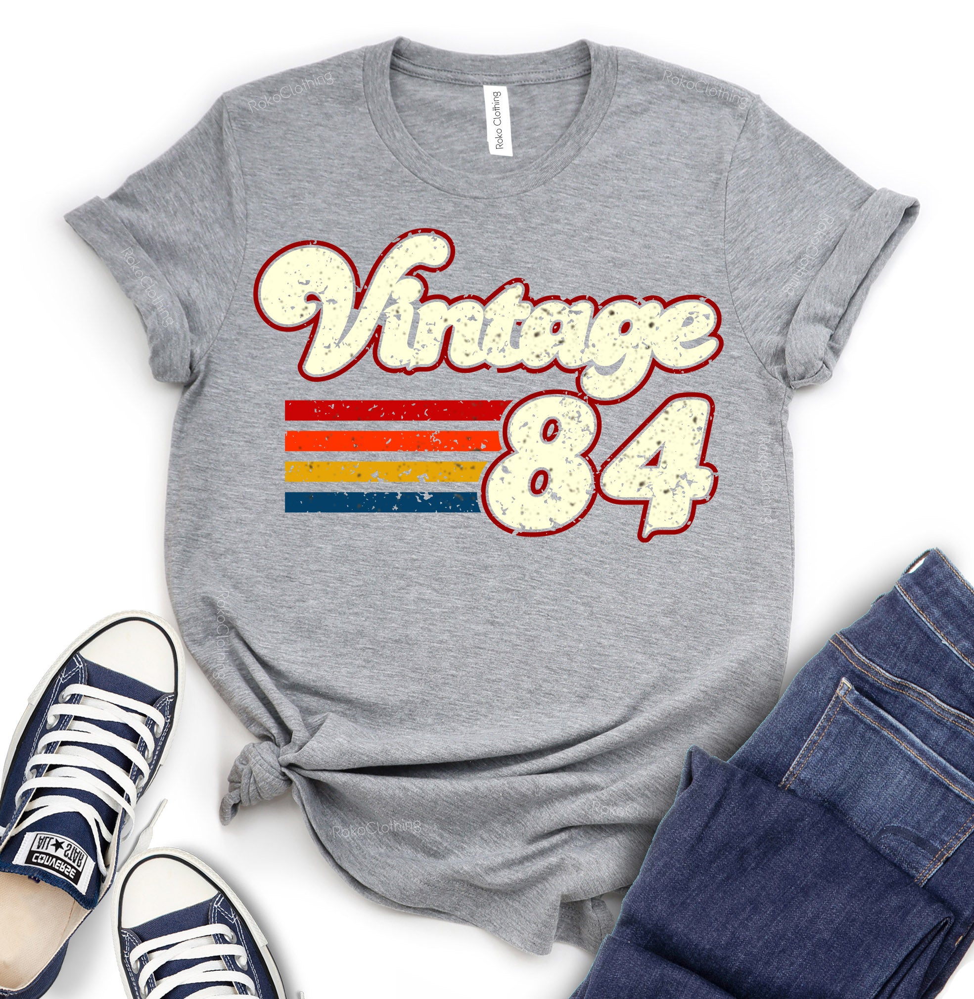 Vintage 84 T-shirt - Birthday Ideas for 40th