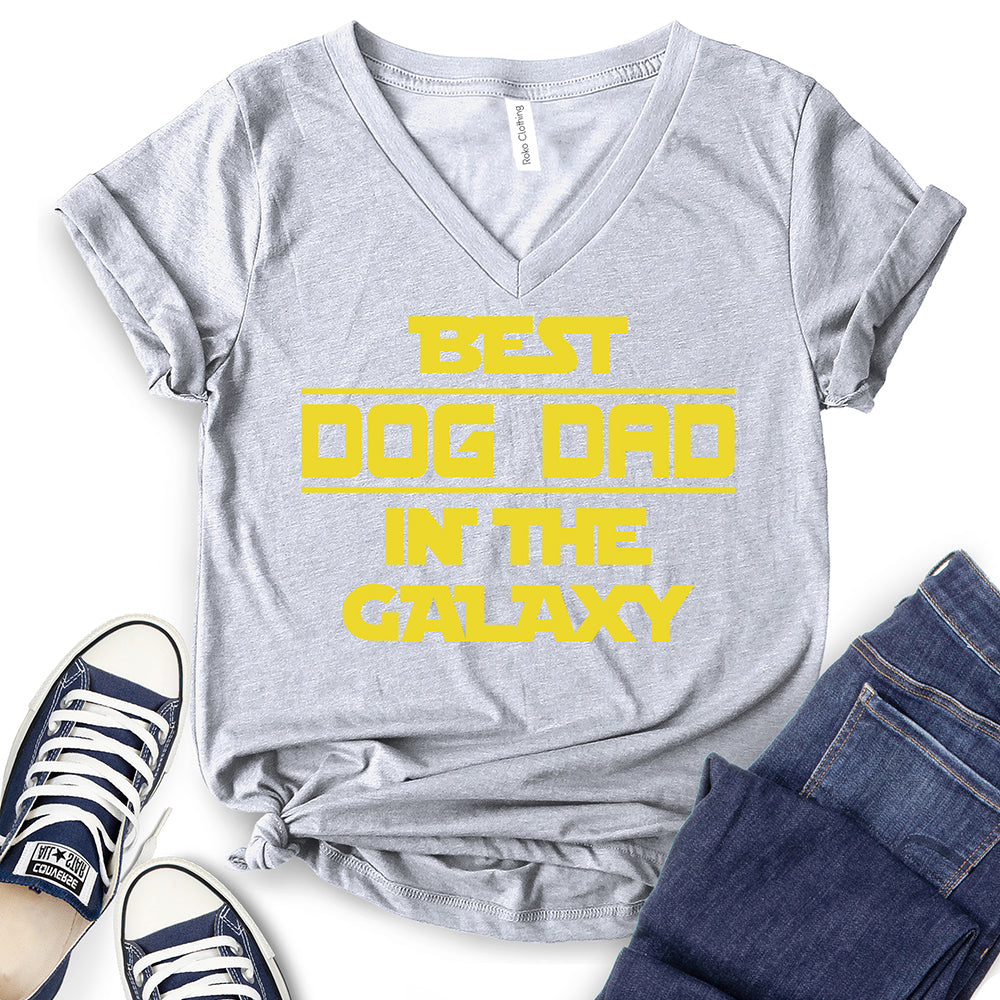 Best Dog Dad in The Galaxy T-Shirt