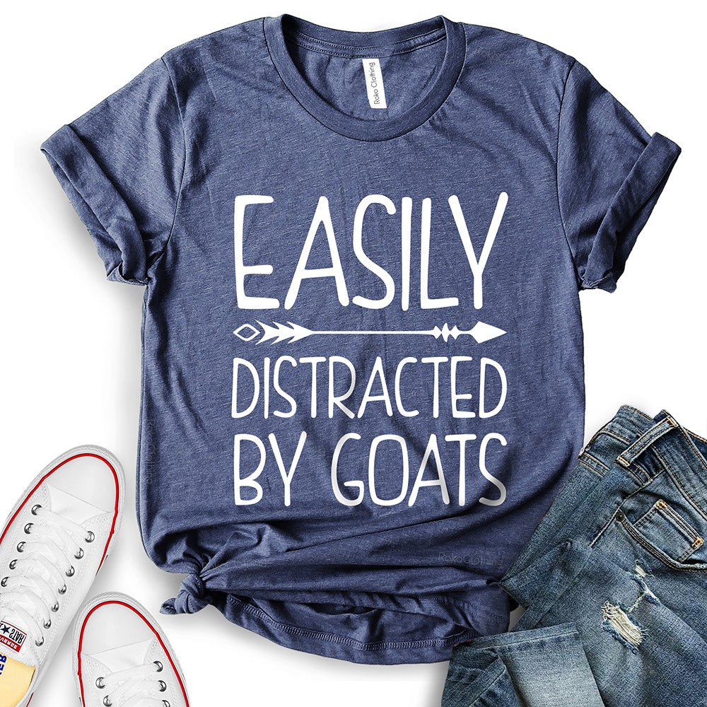Easily Distracted by Goats T-Shirt
