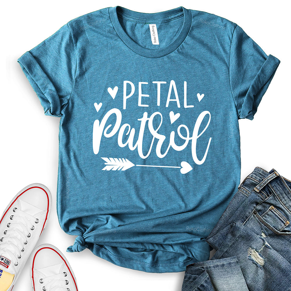Petal Patrol Flower Girl T-Shirt