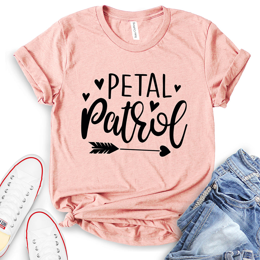 Petal Patrol Flower Girl T-Shirt
