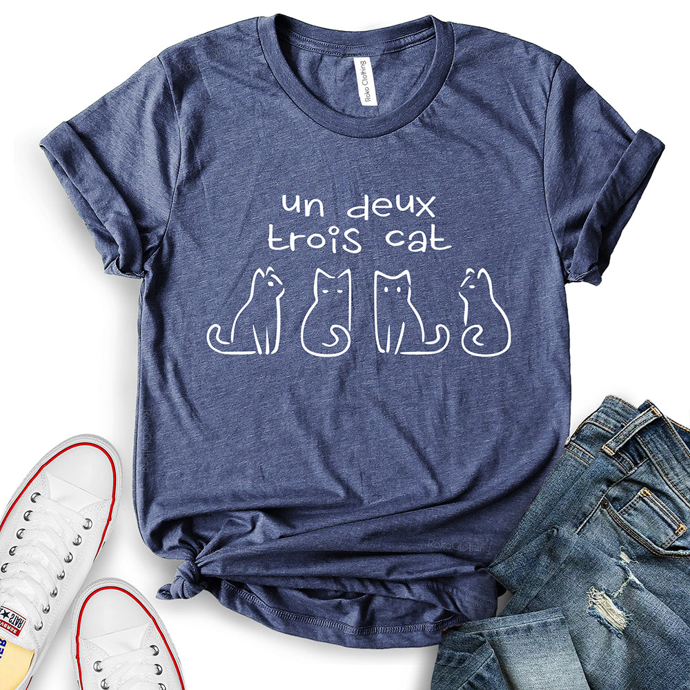 Un Deux Trios Cat T-Shirt