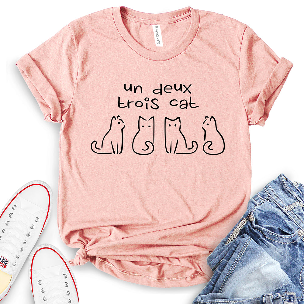 Un Deux Trios Cat T-Shirt