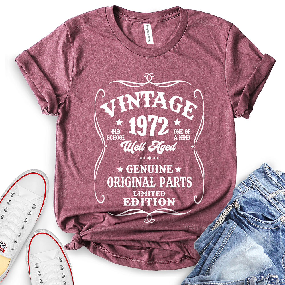 Vintage Well Aged 1974 T-Shirt - 50th Birthday Idea