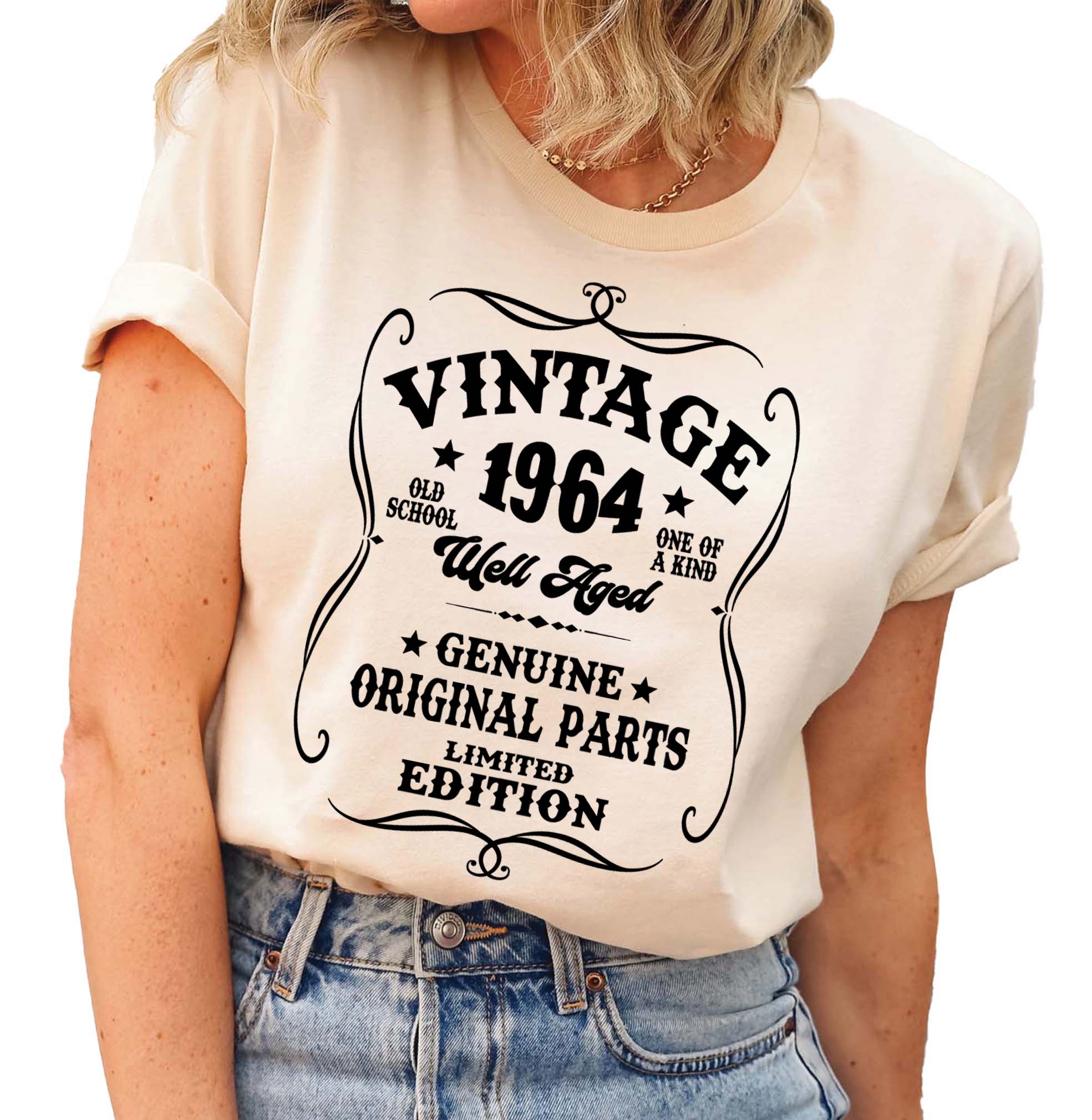 Vintage Well Aged 1964 T-Shirt - 60th Birthday Gift Idea