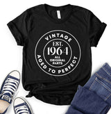 Vintage Est 1964 T-Shirt - 60th Birthday Shirt