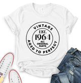 Vintage Est 1964 T-Shirt - 60th Birthday Shirt