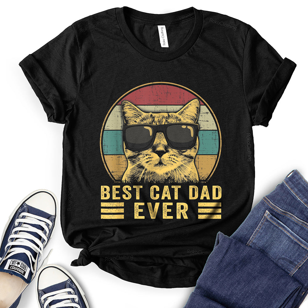 Best Cat Dad T-Shirt