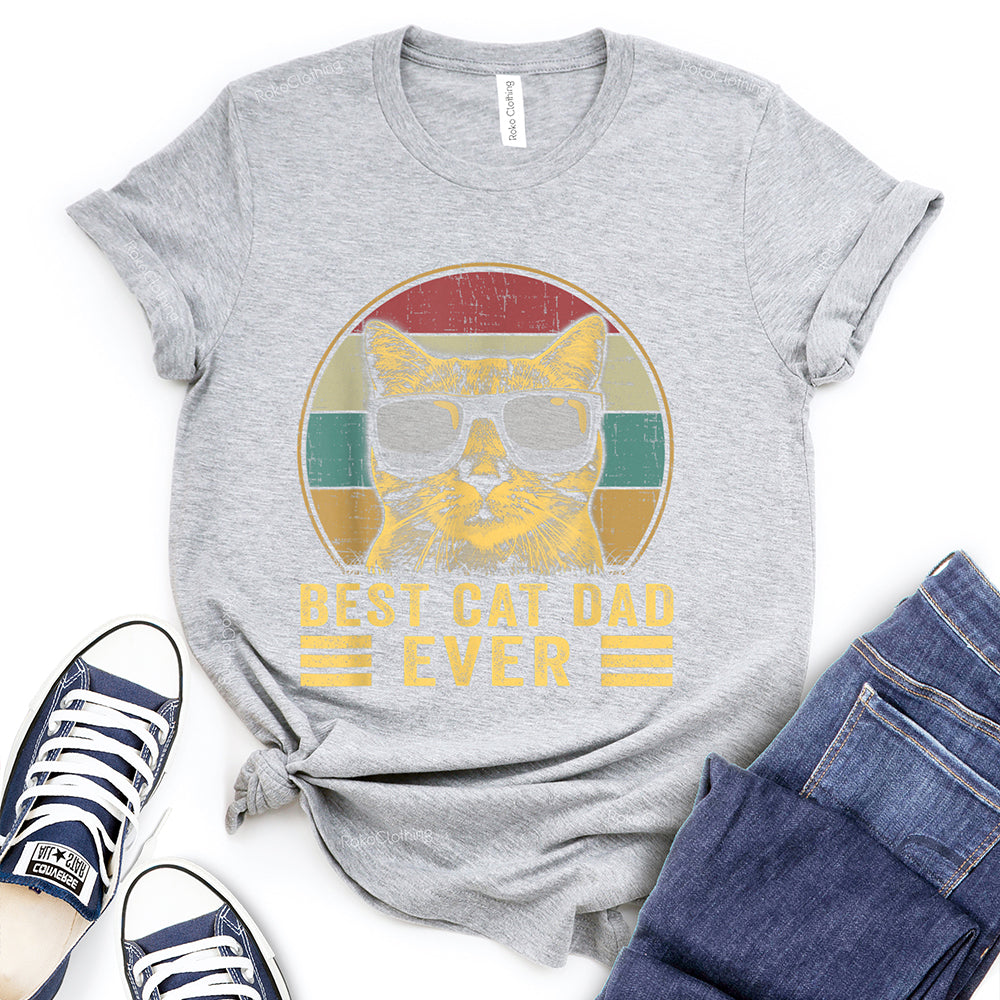 Best Cat Dad T-Shirt