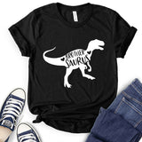 Brother Saurus Dinosaur Design T-Shirt