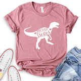 Brother Saurus Dinosaur Design T-Shirt