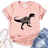 Brother Saurus Dinosaur Design T-Shirt