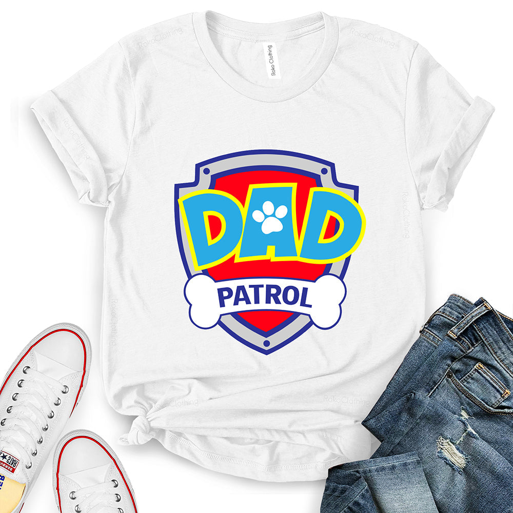 Dad Partol Design T-Shirt