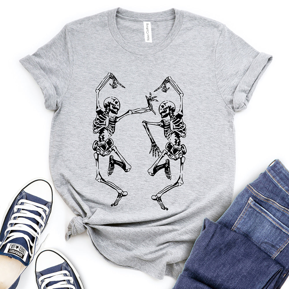 Dancing Skeleton Couple T-Shirt