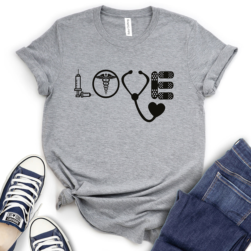 Love Nurse Shirt T-Shirt