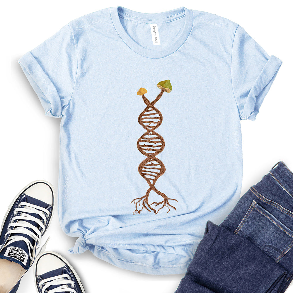 Pick Mushroom DNA Mycology T-Shirt