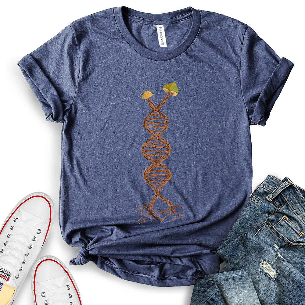 Pick Mushroom DNA Mycology T-Shirt