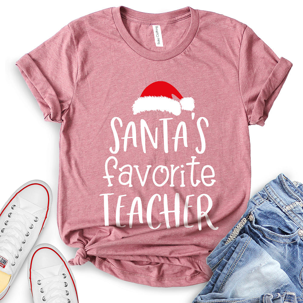 Santa’s Favorite Teacher T-Shirt