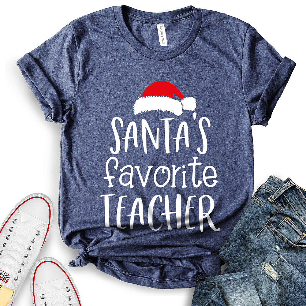 Santa’s Favorite Teacher T-Shirt