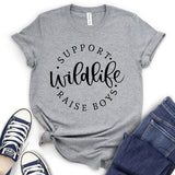 Support Wild Life Raise Boys T-Shirt