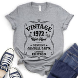 Vintage Well Aged 1974 T-Shirt - 50th Birthday Idea