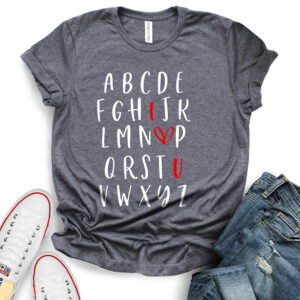 ABC I Love You T-Shirt