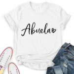 abulea t shirt for women white