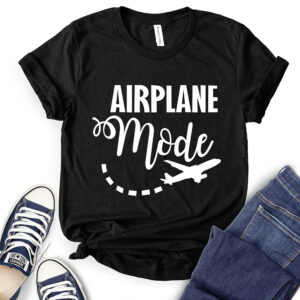 Airplane Mode T-Shirt for Women 2