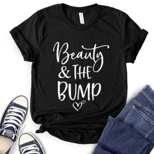 Beauty and The Bump T-Shirt for Women 2