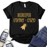 beekeeper t shirt for women black
