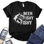 beer fishy fishy t shirt black