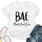 best aunt ever t shirt white