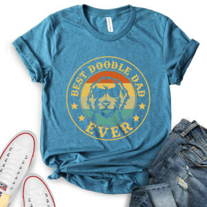 Best Doodle Dad Ever T-Shirt for Women