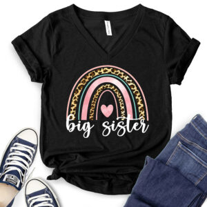 Big Sister T-Shirt V-Neck for Women 2