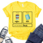 coffee-t-shirt-for-women-yellow
