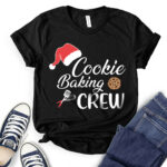 cookie-baking-crew-t-shirt-for-women-black