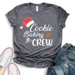 cookie-baking-crew-t-shirt-for-women-heather-dark-grey