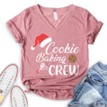 cookie-baking-crew-t-shirt-v-neck-for-women-heather-mauve