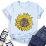 create your own sunshine t shirt baby blue