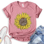 create your own sunshine t shirt for women heather mauve