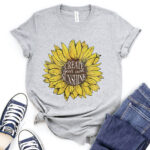 create your own sunshine t shirt heather light grey