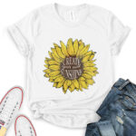 create your own sunshine t shirt white